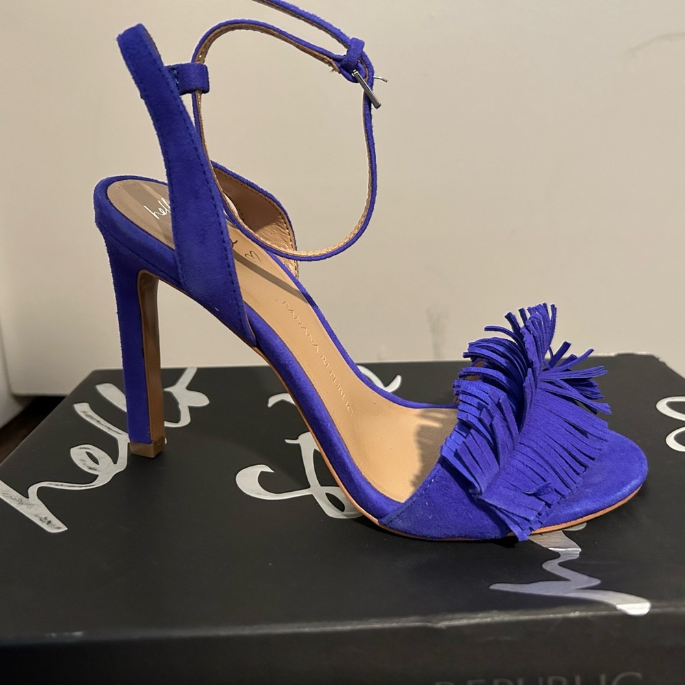 Banana Republic Fringe Heel